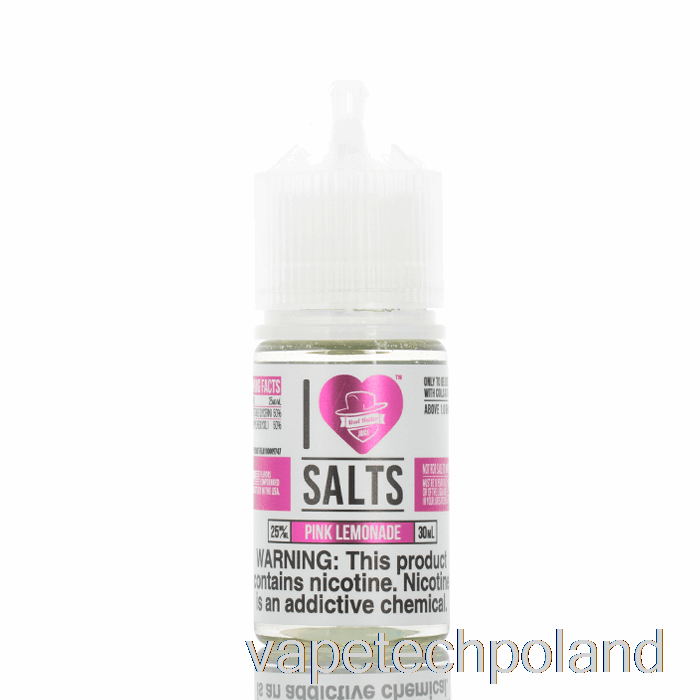 Vape Polska Różowa Lemoniada - Kocham Sole - 30ml 50mg